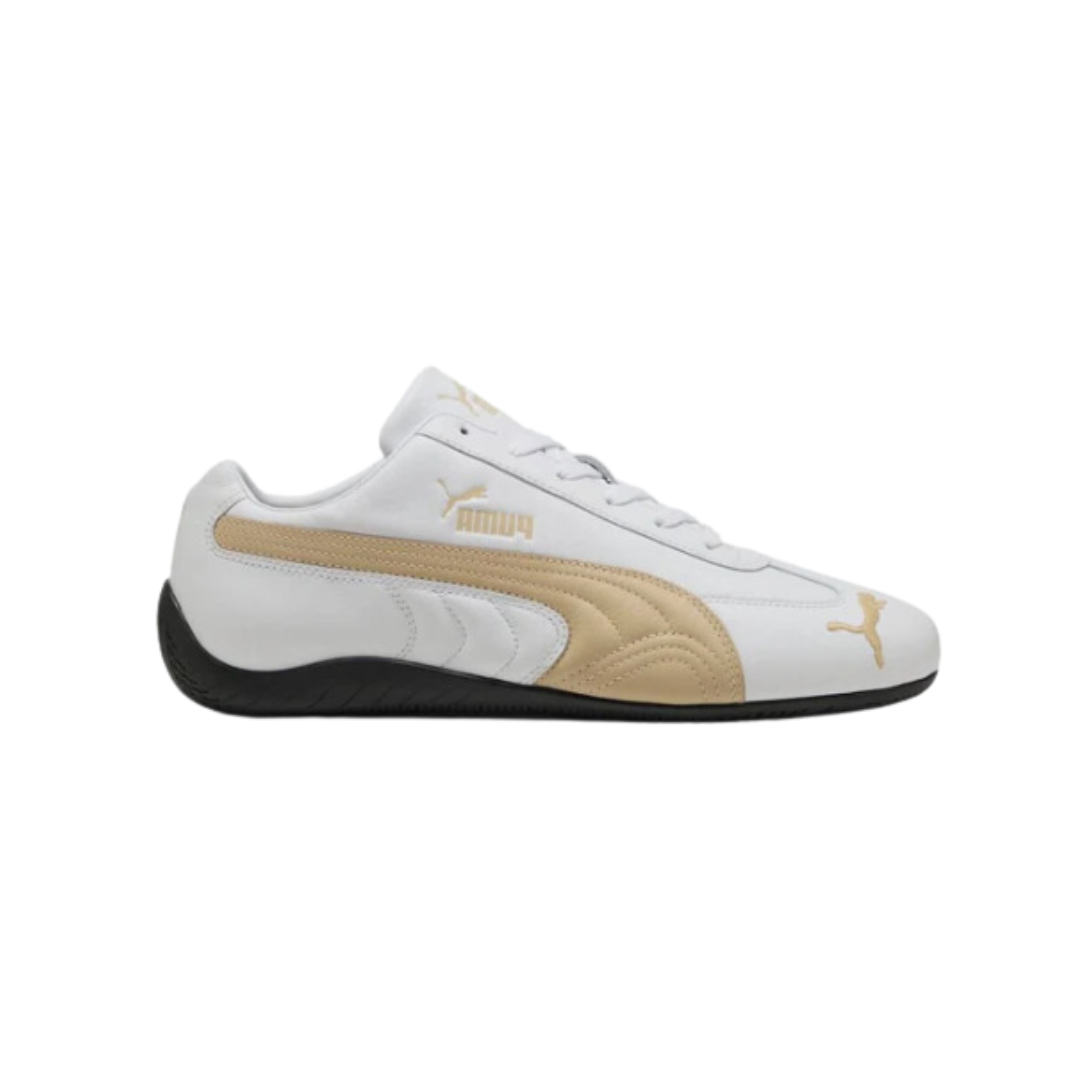 Puma Speedcat OG Leather White Toasted Almond - Razan Sneakers