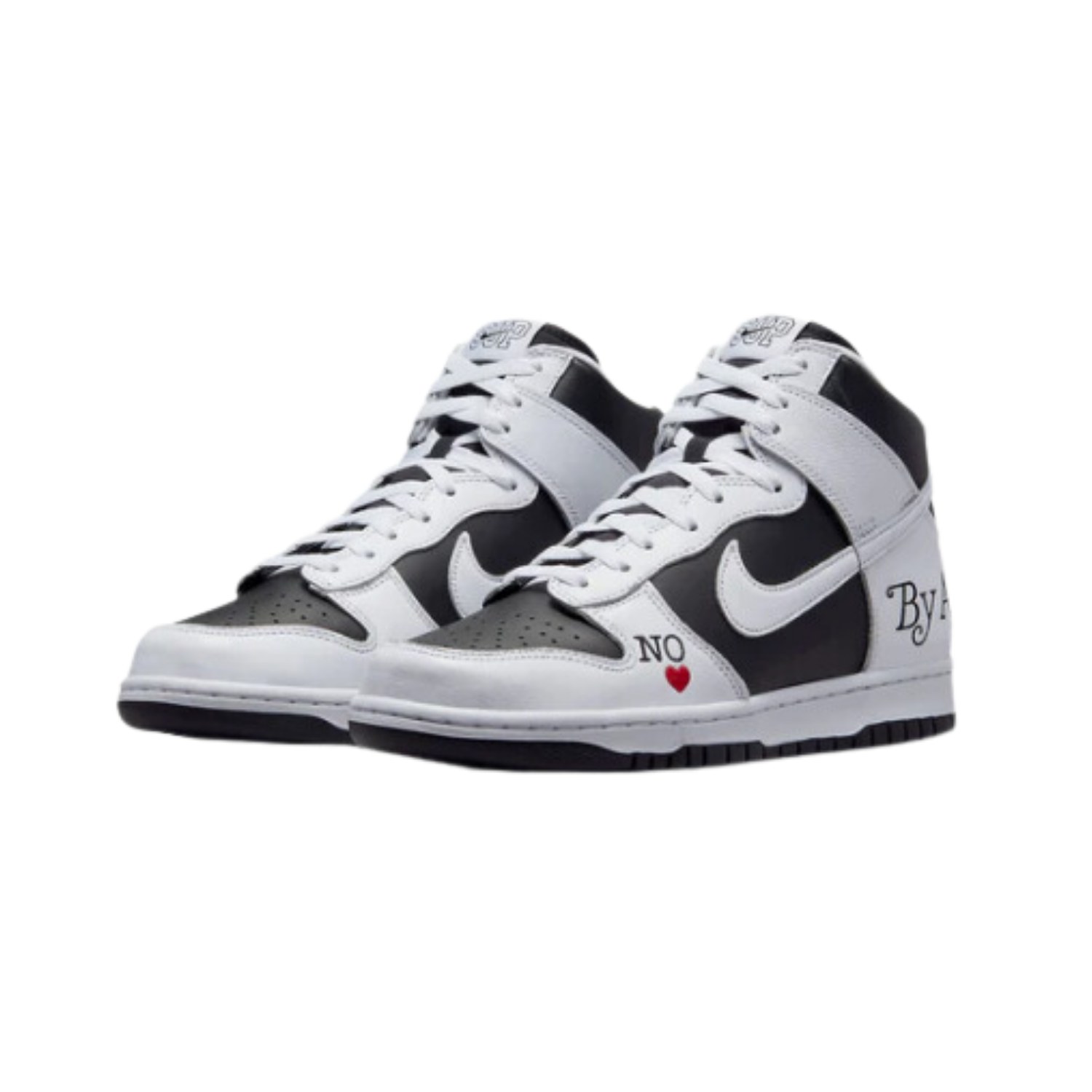 SB Dunk High Supreme By Any Means Black - Razan Sneakers