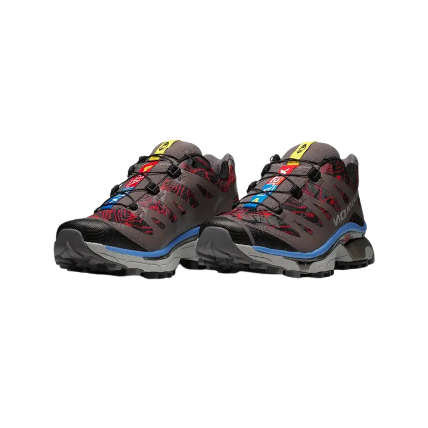 Salomon XT-4 OG Topography Black Plum Kitten - Razan Sneakers
