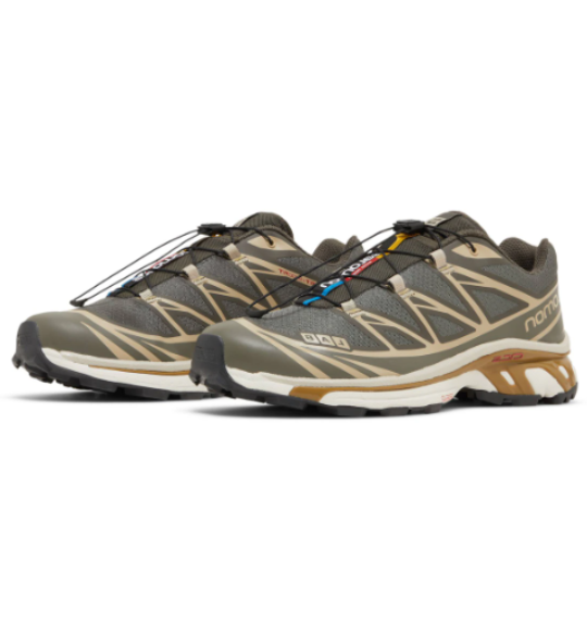 Salomon XT 6 Beluga Dull Gold - Razan Sneakers