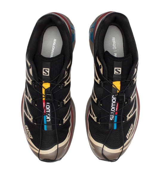 Salomon XT 6 Black Falcon Cow Hide - Razan Sneakers