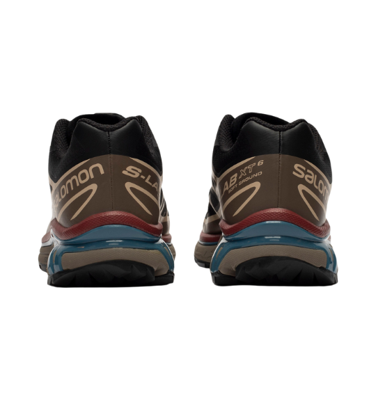 Salomon XT 6 Black Falcon Cow Hide - Razan Sneakers