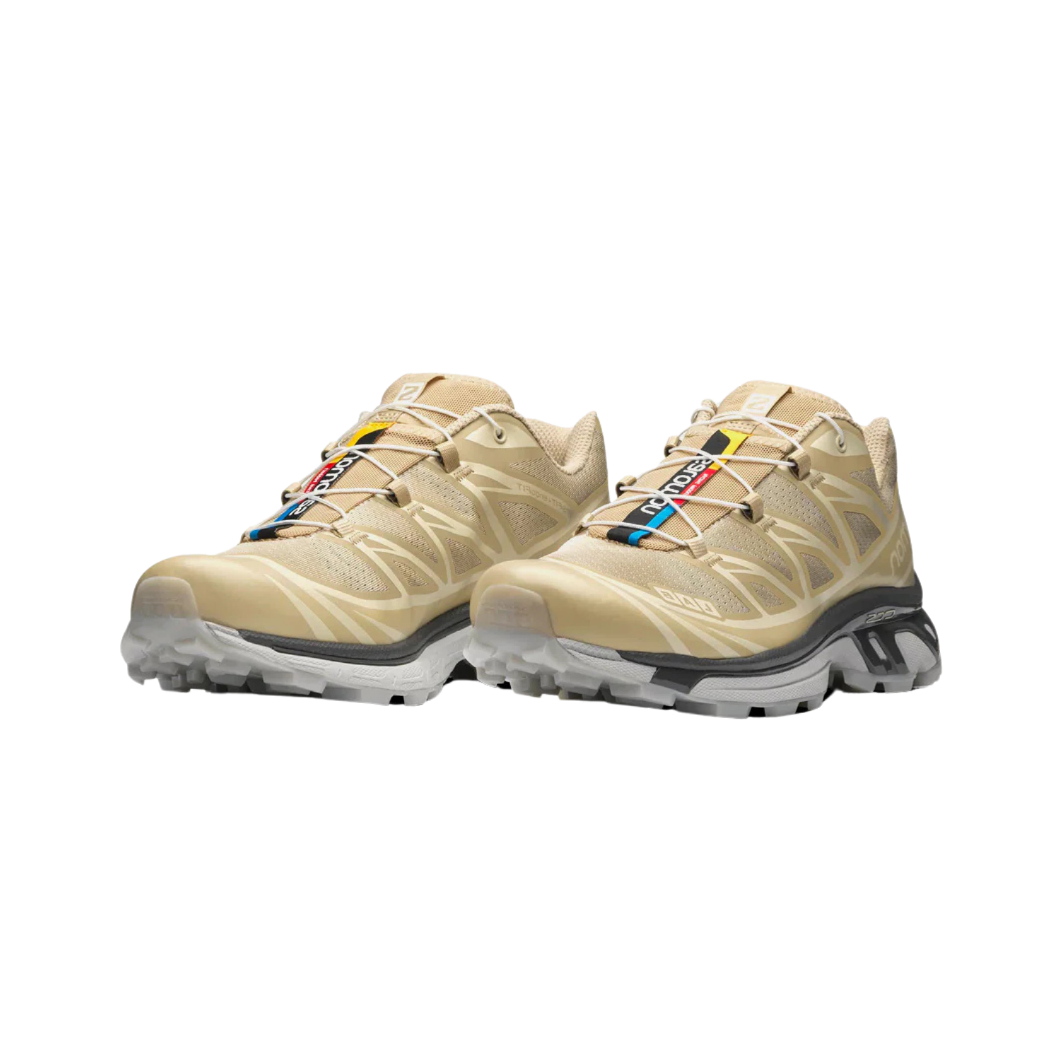 Salomon XT-6 Clear Safari Magnet Vanilla Ice - Razan Sneakers