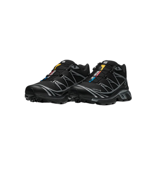 Salomon XT 6 Gore Tex Black Silver - Razan Sneakers