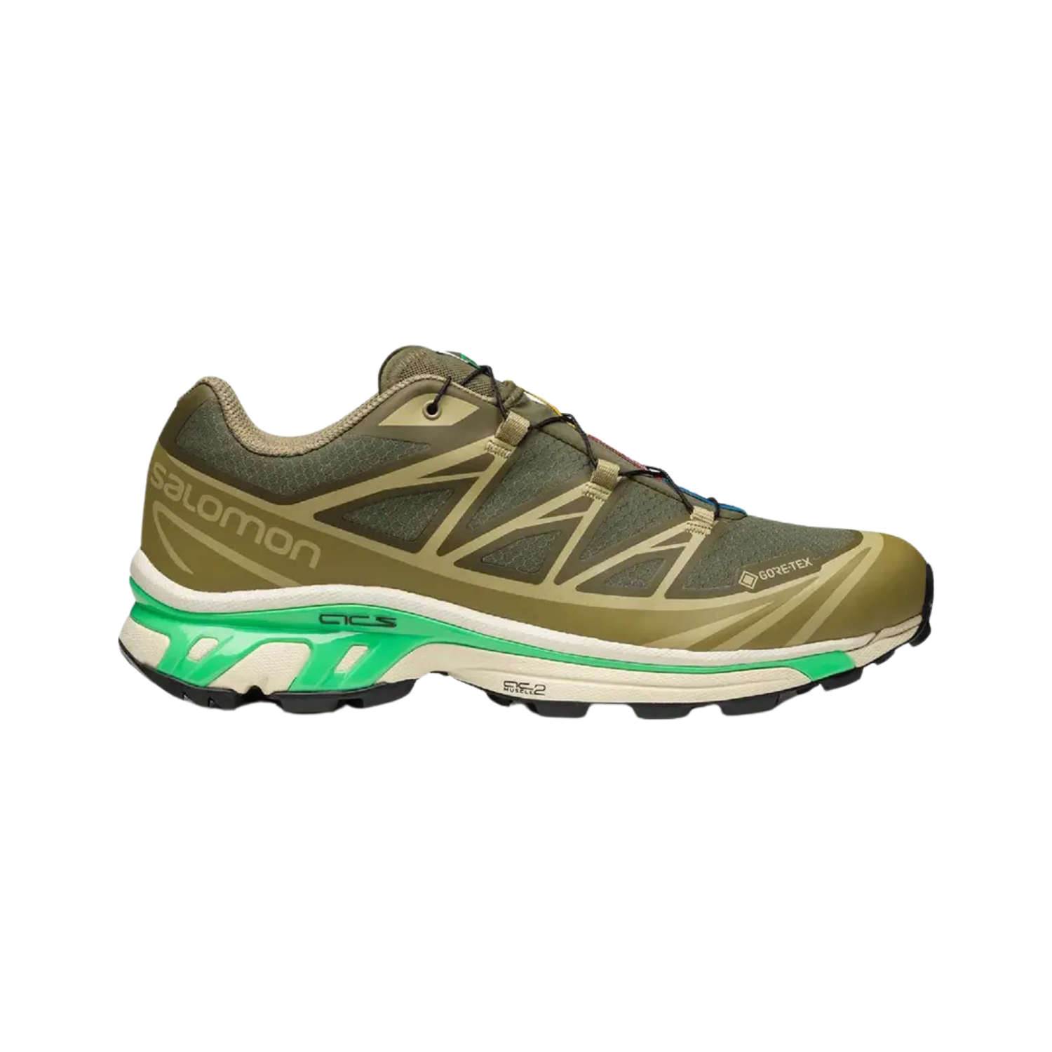 Salomon XT-6 GORE-TEX Olive Night Dried Herb - Razan Sneakers