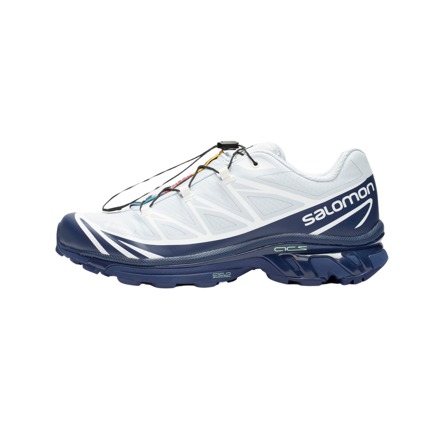 Salomon XT 6 Gore Tex Blue Print Heather White - Razan Sneakers