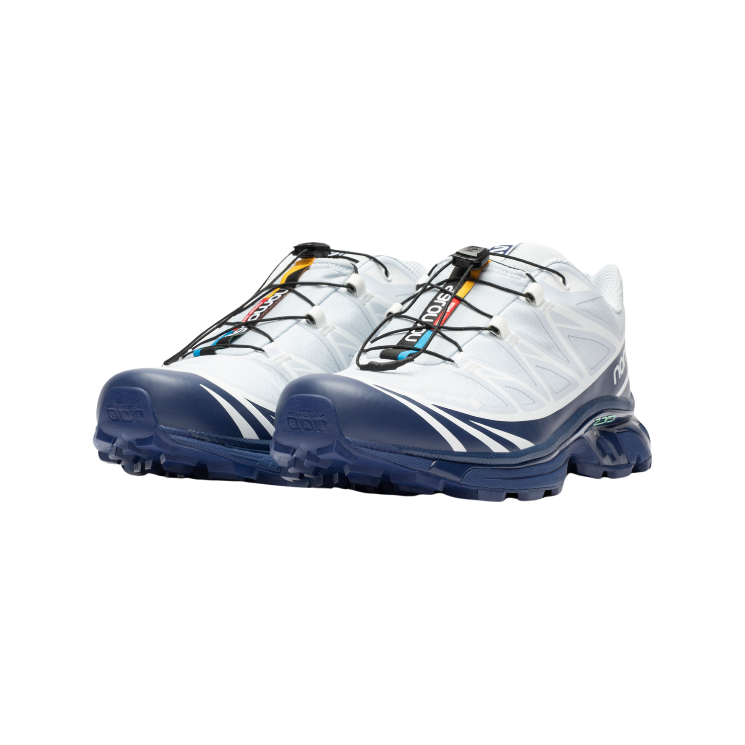 Salomon XT 6 Gore Tex Blue Print Heather White - Razan Sneakers