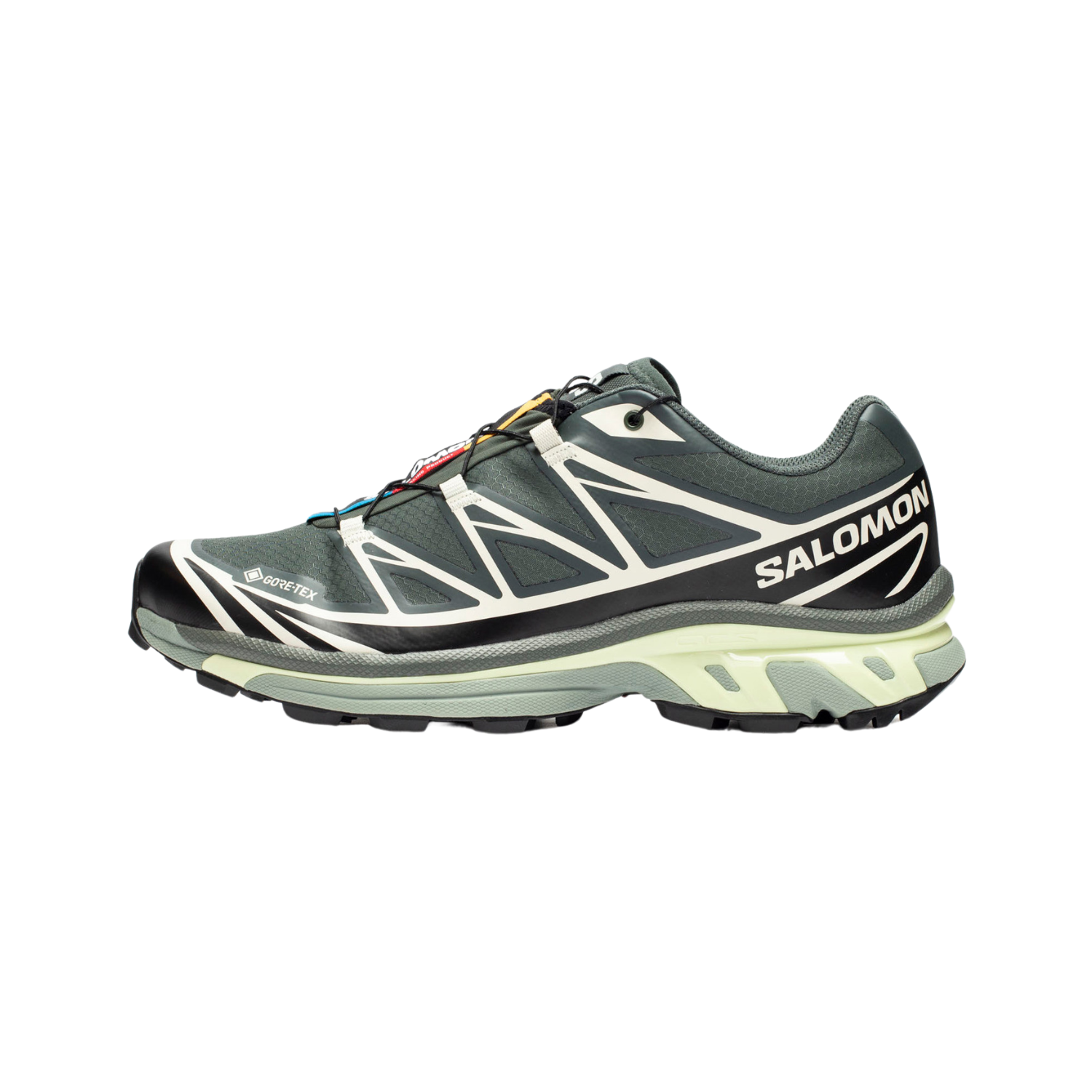 Salomon XT 6 Goretex Black Lime Cream - Razan Sneakers