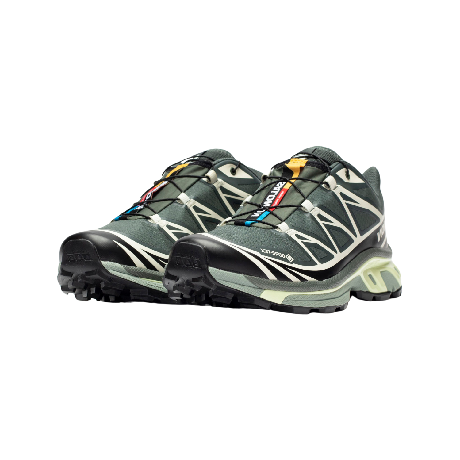 Salomon XT 6 Goretex Black Lime Cream - Razan Sneakers