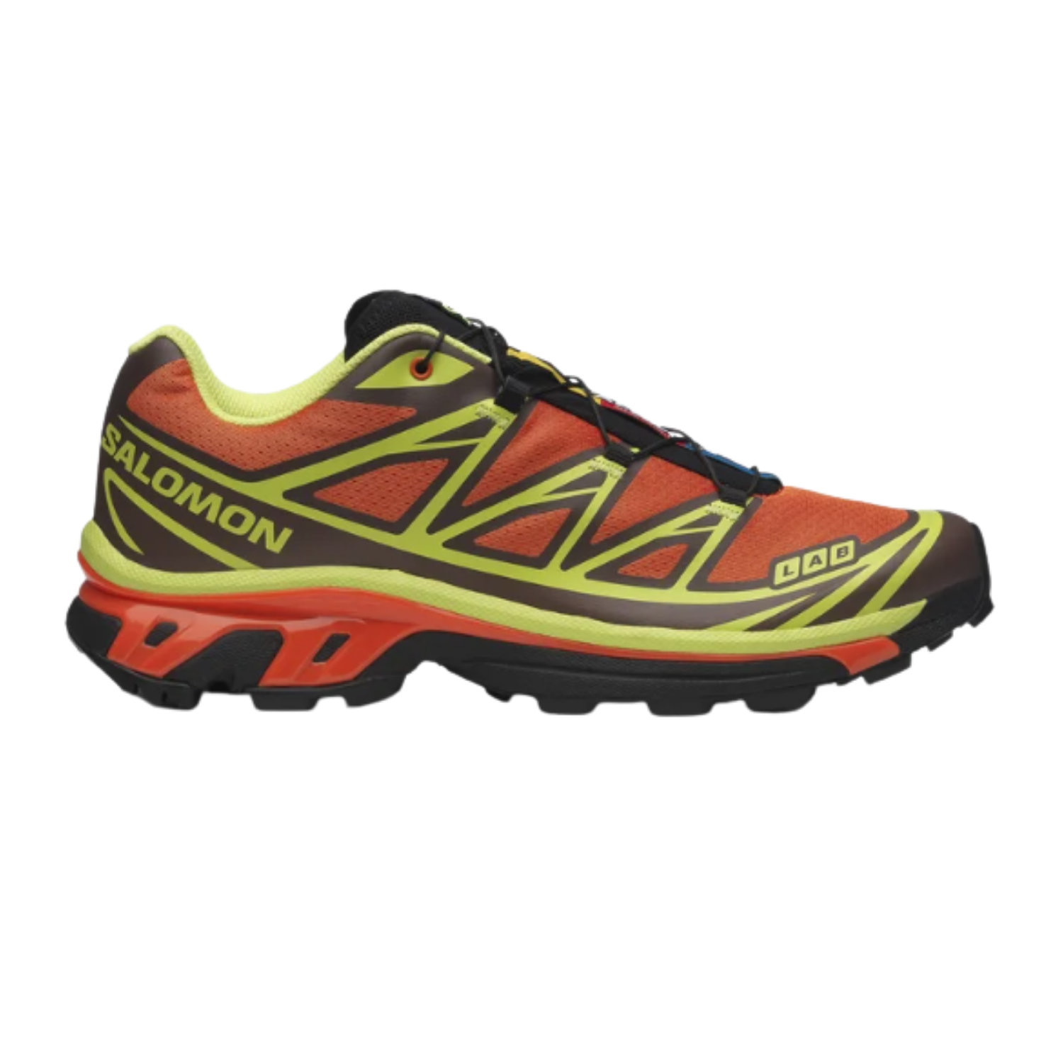 Salomon XT-6 Red Orange Sharp Green - Razan Sneakers