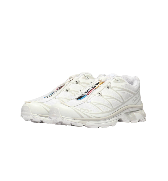 Salomon XT 6 White Lunar Rock - Razan Sneakers