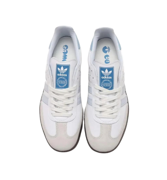 Samba OG White Halo Blue - Razan Sneakers